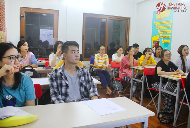 Lớp học tiếng Trung tại THANHMAIHSK quận 1