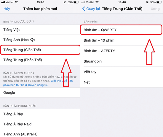Cài bộ gõ tiếng Trung cho hệ điều hành IOS bước 3 Cài bộ gõ tiếng Trung cho hệ điều hành IOS bước 3