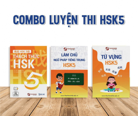 Combo sách luyện thi HSK 5