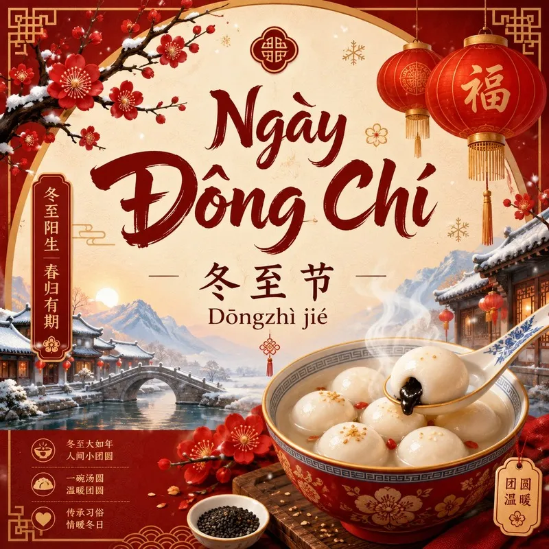 Ngày Đông Chí:冬至节 Dōngzhì jié Ngày Đông Chí:冬至节 Dōngzhì jié
