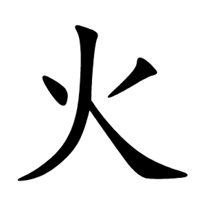 Cách viết bộ Hỏa trong tiếng Trung