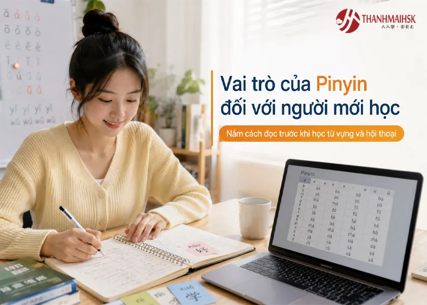 Vai trò của Pinyin đối với người mới học Vai trò của Pinyin đối với người mới học