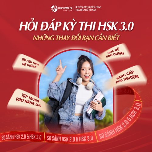 Những thay đổi của HSK 3.0