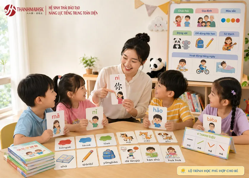 Lộ trình học cần phù hợp với độ tuổi và khả năng tiếp thu của trẻ Lộ trình học cần phù hợp với độ tuổi và khả năng tiếp thu của trẻ