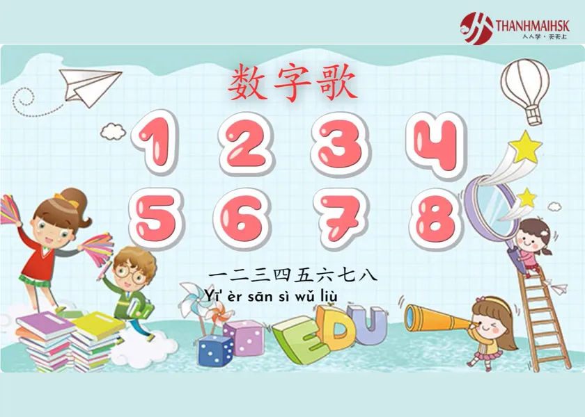 汉语数字歌 (Bài hát chữ số tiếng Trung) 汉语数字歌 (Bài hát chữ số tiếng Trung)