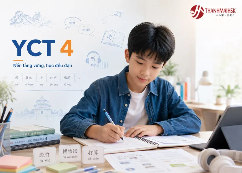 YCT 4 là cấp độ cao nhất trong hệ thống YCT YCT 4 là cấp độ cao nhất trong hệ thống YCT
