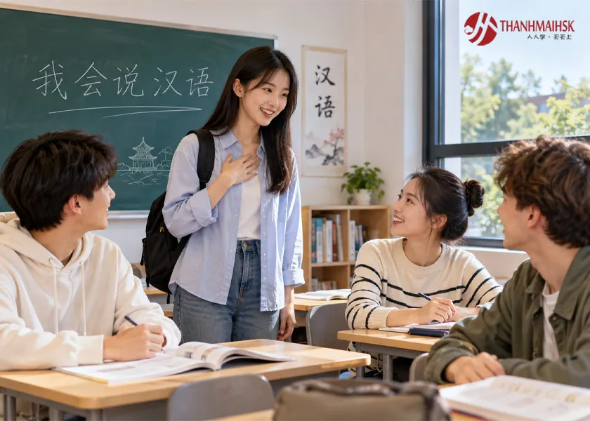 Bài khóa bài 6 HSK1 我会说汉语 Bài khóa bài 6 HSK1 我会说汉语