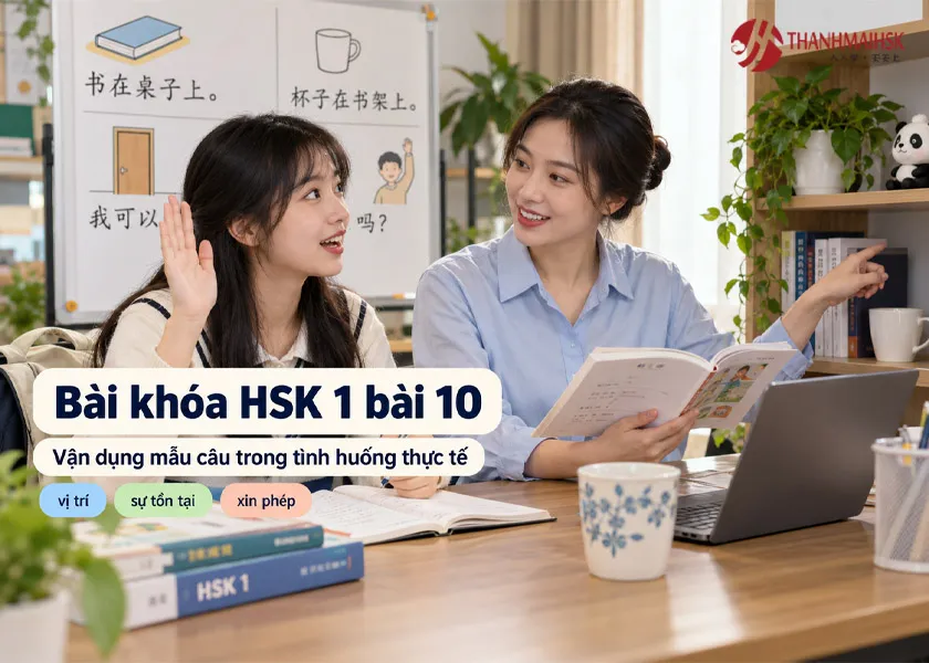 Bài khóa HSK 1 bài 10 và cách vận dụng Bài khóa HSK 1 bài 10 và cách vận dụng