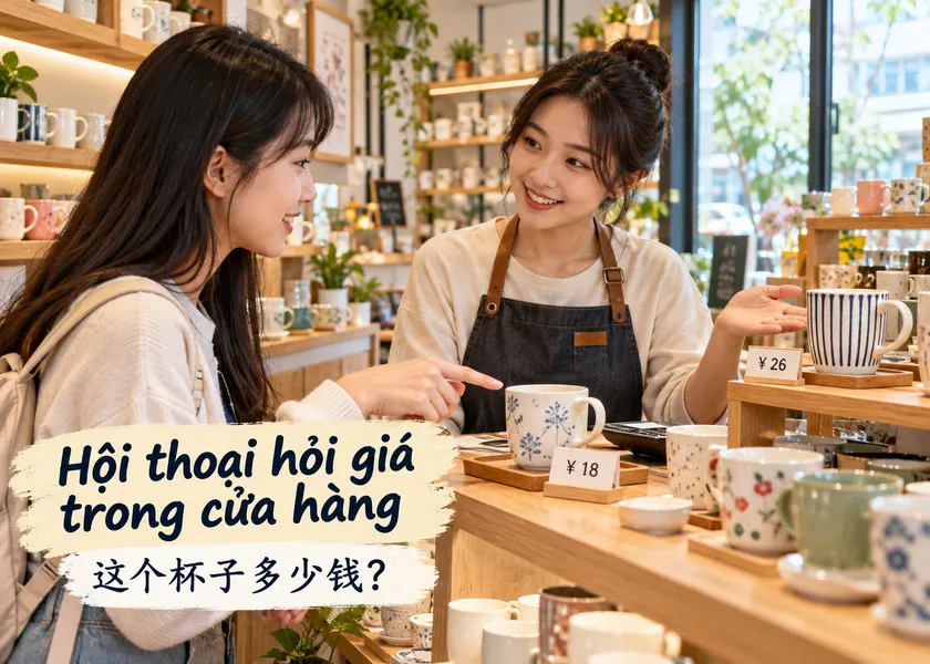 Hội thoại hỏi giá trong cửa hàng Hội thoại hỏi giá trong cửa hàng